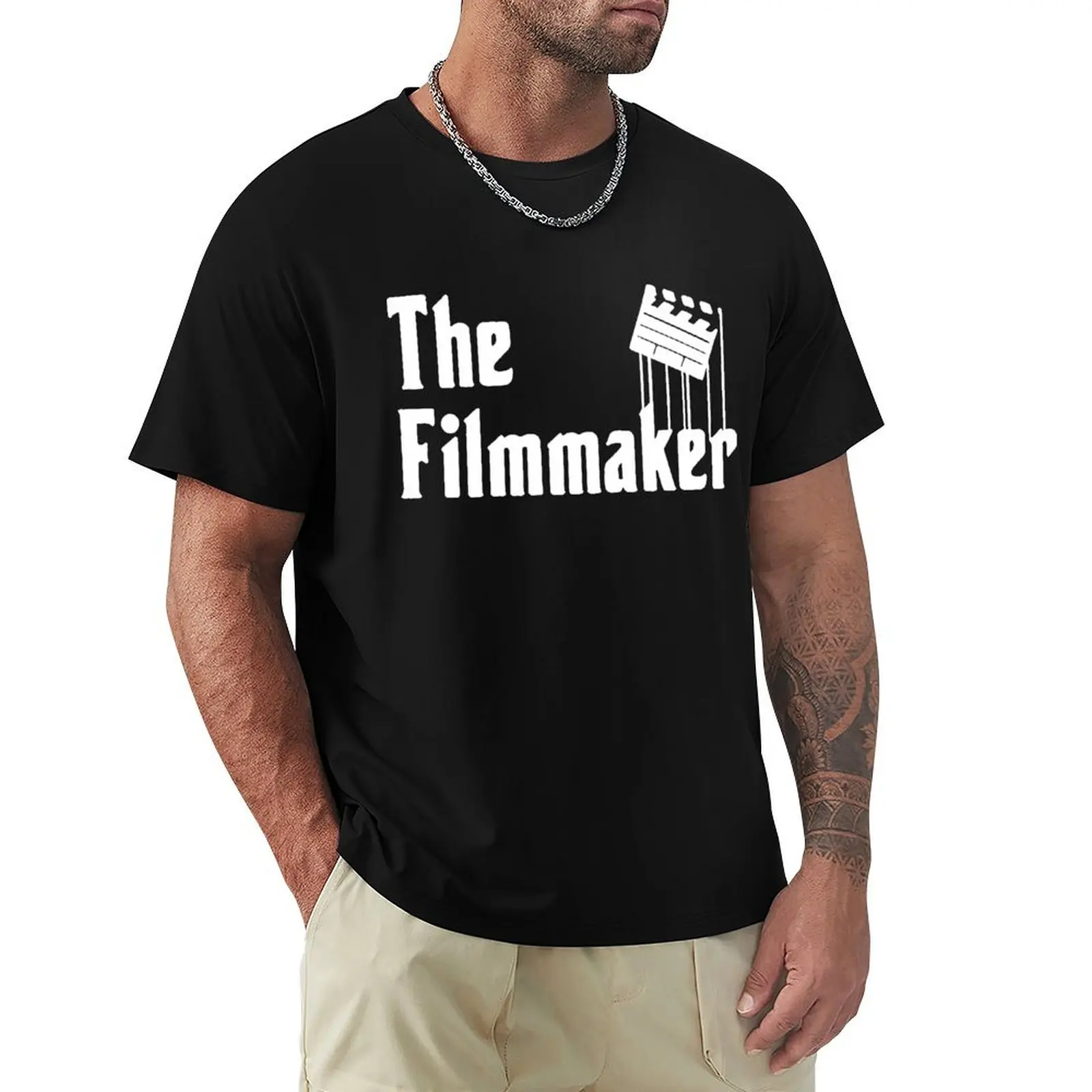 

Novelty Awesome Filmmaker Film Director Editing Films T Shirts Streetwear Short Sleeve Birthday Gifts Summer Style T-shirt Men