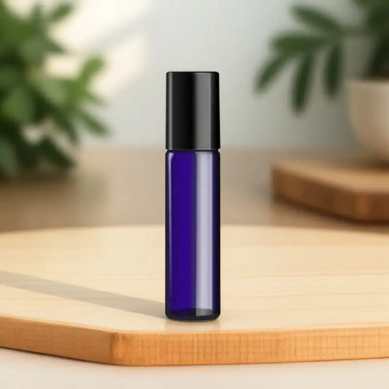 

24Pcs 5ml Roll-on Bottles Essential Oil Leakproof Glass Refillable Container Travel Subpackaging Bottle Set Roll-on Bottle