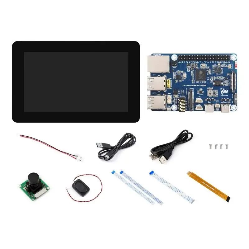 SKU-32056 Waveshare ESP32-P4-WIFI6-DEV-KIT High-Performance Development Board, Based On ESP32-P4 and ESP32-C6, Supports Wi-Fi 6