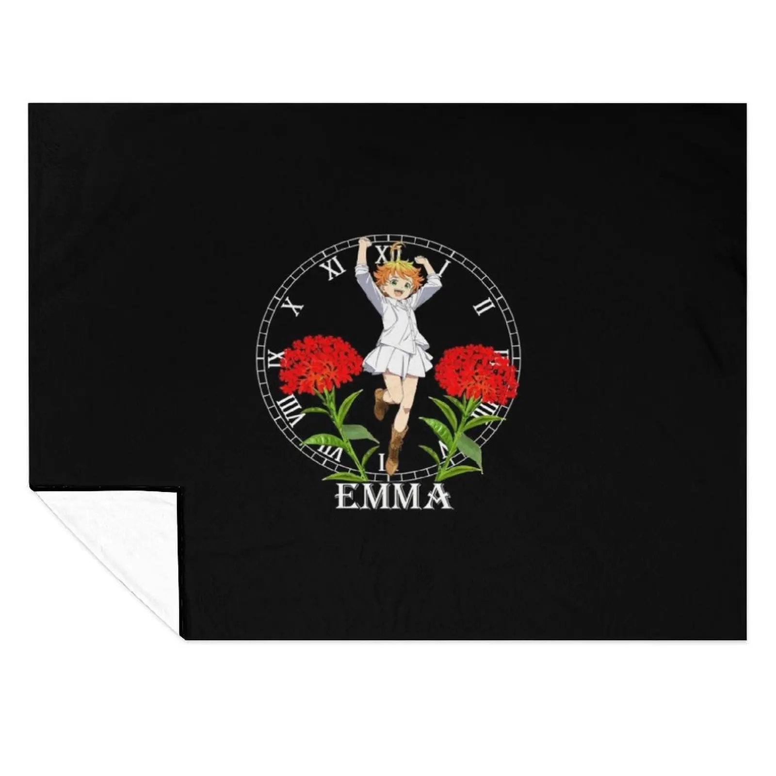 

The promised Neverland Emma Throw Blanket Sofa Throw Decoratives Multi-Purpose Blankets