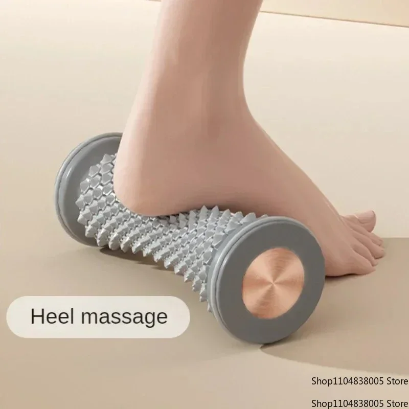 جديد مدلك قدم تدليك الأسطوانة اليوغا تدليك الكرة اللفافة الأخمصية الأسطوانة العضلات الاسترخاء الرعاية البلاستيك دليل مدلك قدم