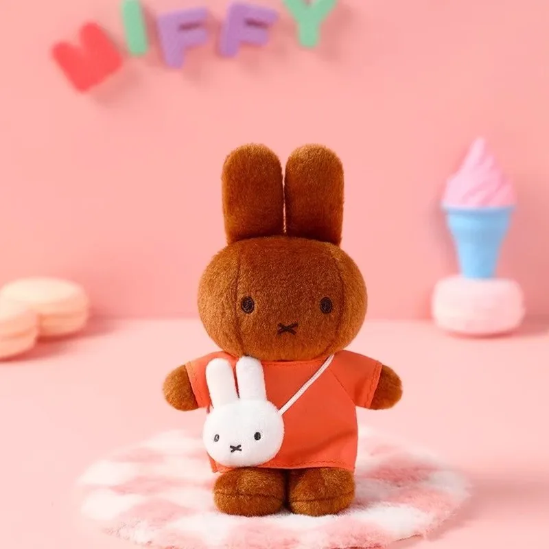 New Original Miffy Rabbit Travel Series Pendant Trendy Doll Blind Box Backpack Decoration Desktop Collection Ornament Toys Gifts