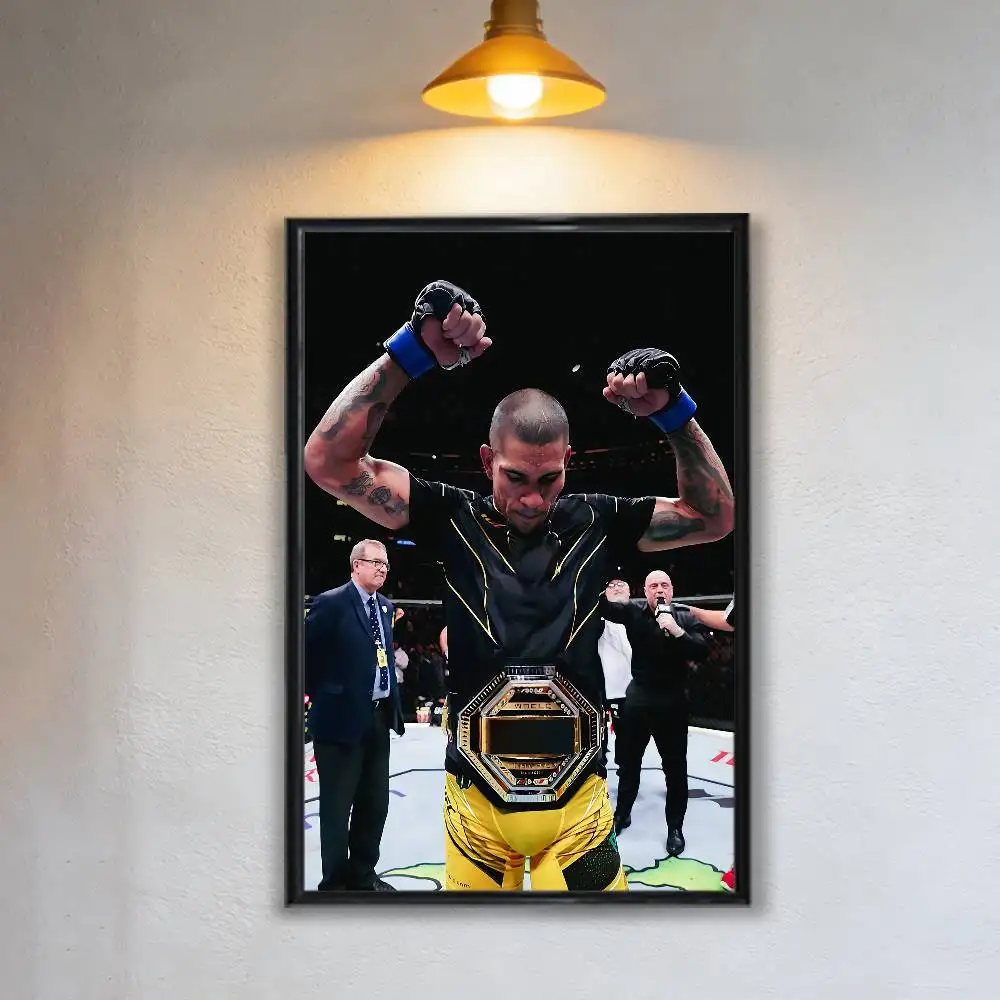 Weight category Alex Pereira Poster Prints Wall Art Picture Painting Gift Living Room Restaurant Bar Large Dec Sticker