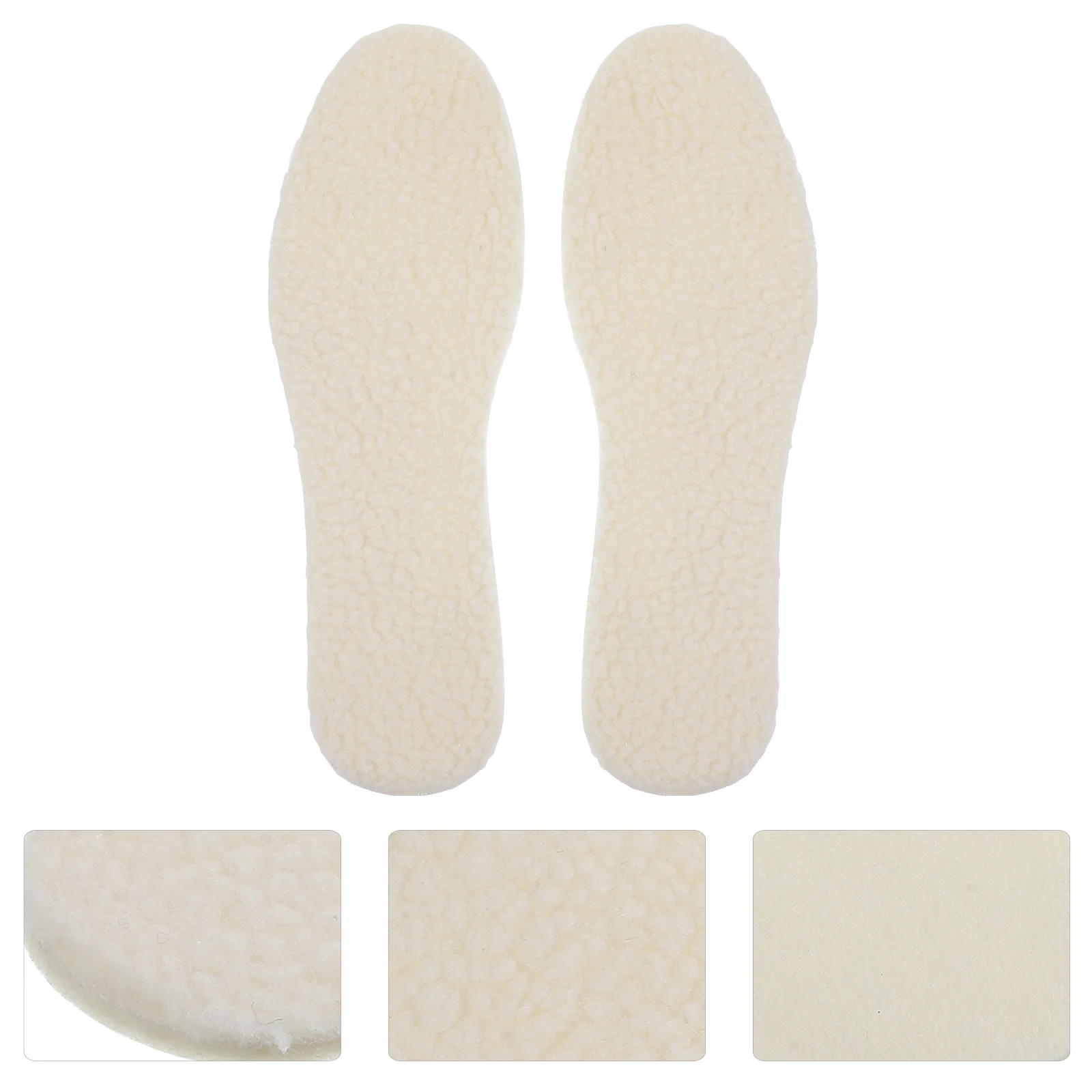 따뜻한 안창 양털 신발 패드 두꺼운 통기성 삽입 메모리 리바운드 EVA 라텍스 바닥 안티 압력 편안함