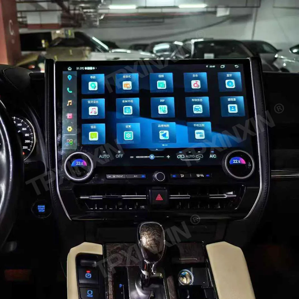15.7 Inch Android Carplay For Toyota Alphard Vellfire 2015~2019 Car Radio Automotive Multimedia Stereo Player GPS Navi Head Unit