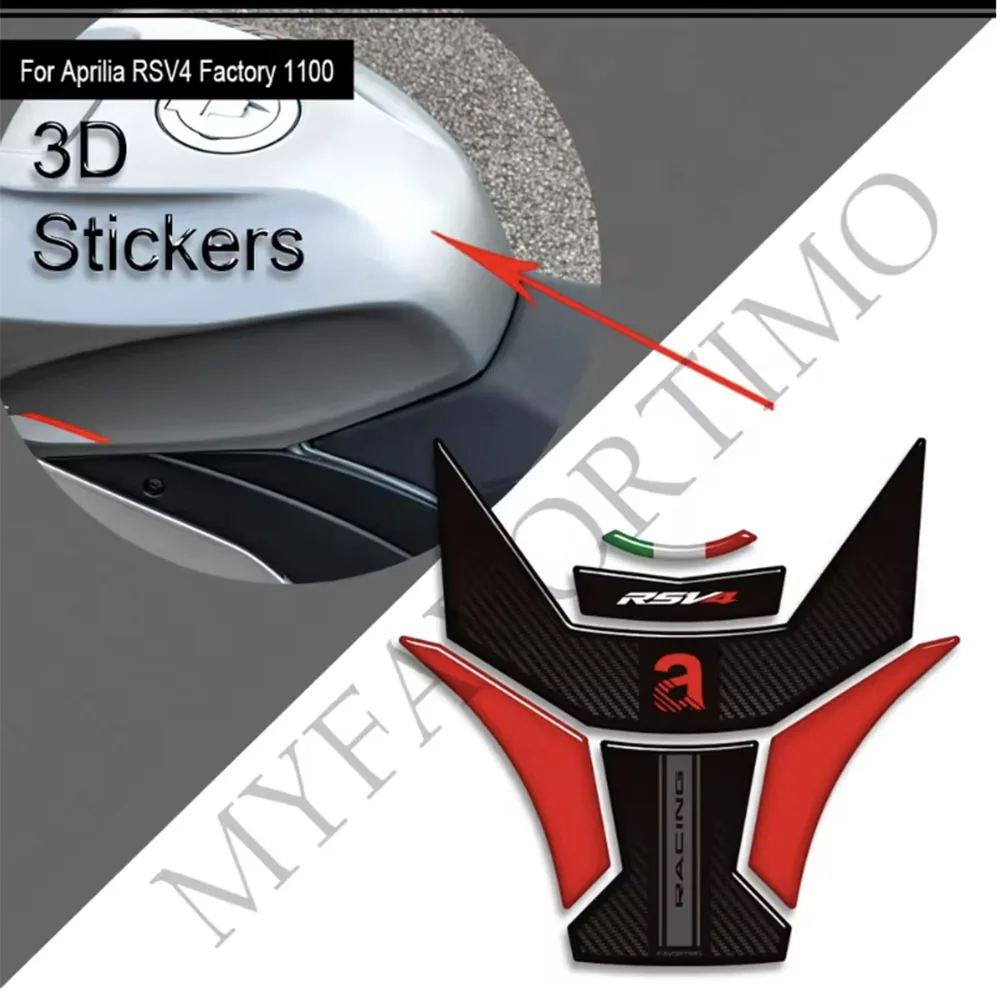 

Мотоцикл для Aprilia RSV4 Factory 111, крышка бака, ручки бака, комплект газового топлива, коленный обтекатель, наклейки на крыло, защитные наклейки