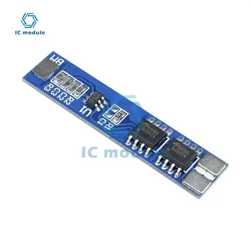 2S 3A 18650 Li-ion Lithium Battery 7.4v 8.4V 18650 Charger Protection Board Bms Pcm for Li-ion Lipo Battery Cell Pack