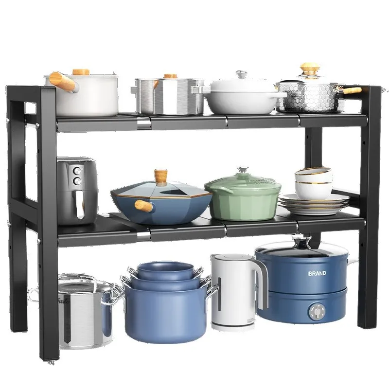 

Kitchen retractable, sink rack, cabinet layer rack, storage