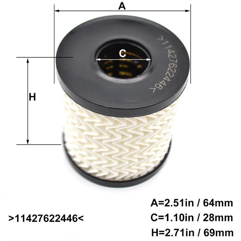 Car Oil Filter Replacement Filter OEM11427622446 Oil Filter For Peugeot 206 207 208 307 308 407 508 607 807 1007 3008 5008 Model