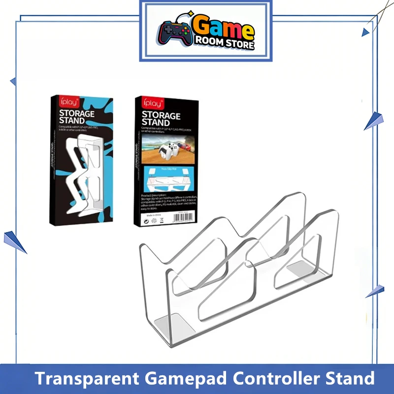 

Transparent Gamepad Controller Stand Desktop Display Stand Game Accessories for XBOX Nintendo Switch PS3 PS4 PS5 Gamepad