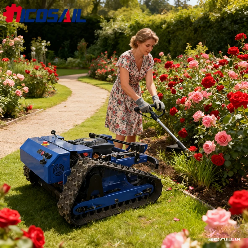 

Дизельный двигатель, небольшая машина, газонокосилка, ширина резки 500 мм, 600 мм, 1000 мм, гусеничная газонокосилка с дистанционным управлением