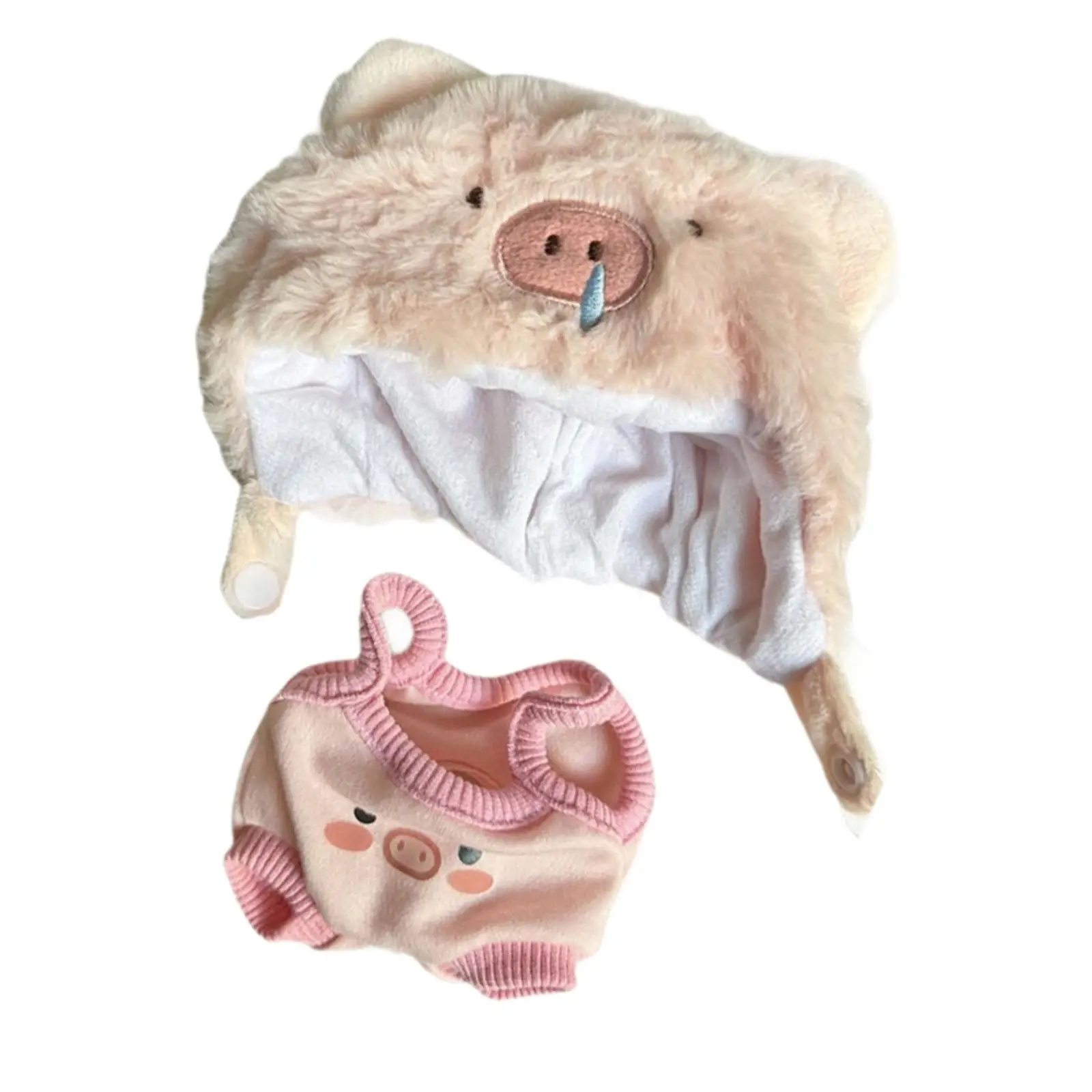 

20cm Plush Doll Clothes Girls Boys DIY Gift Stuffed Animals Clothes Stylish Comfortable Cartoon Doll Clothing Suspender Pants