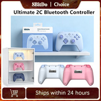8BitDo Ultimate 2C for Switch Bluetooth Wireless Controller Gamepad Ultimate C New Series Redesigned Simplified Version