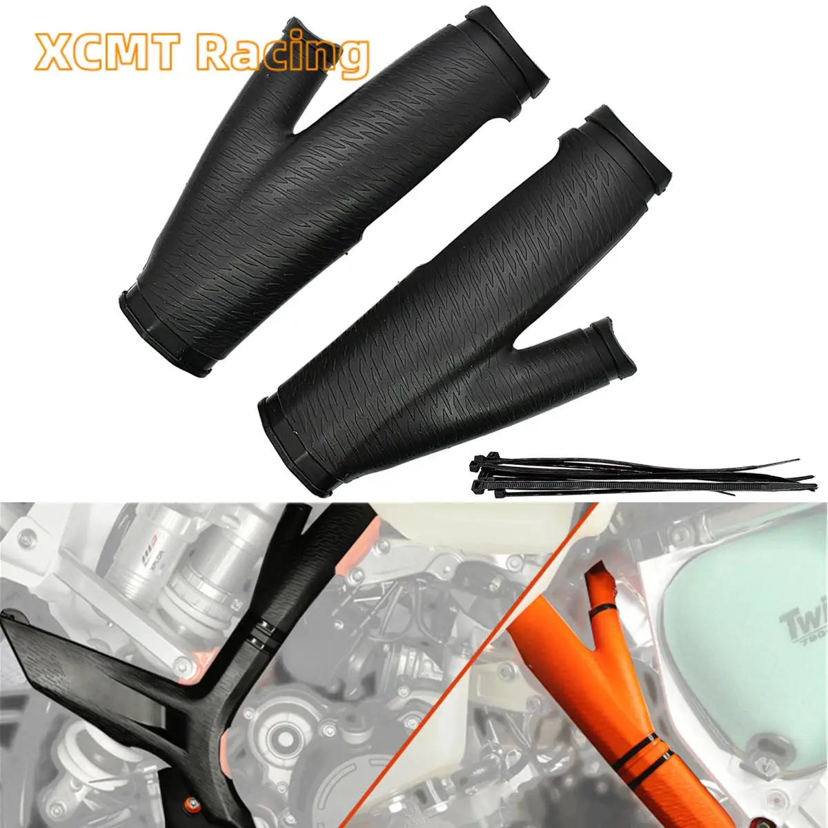 

Motorcycle Frame Cover Guards Protector For KTM SX SX-F XC XC-F EXC EXC-F XC-W XCF-W 125-500 Enduro Dirt Pit Bike 2019-2022