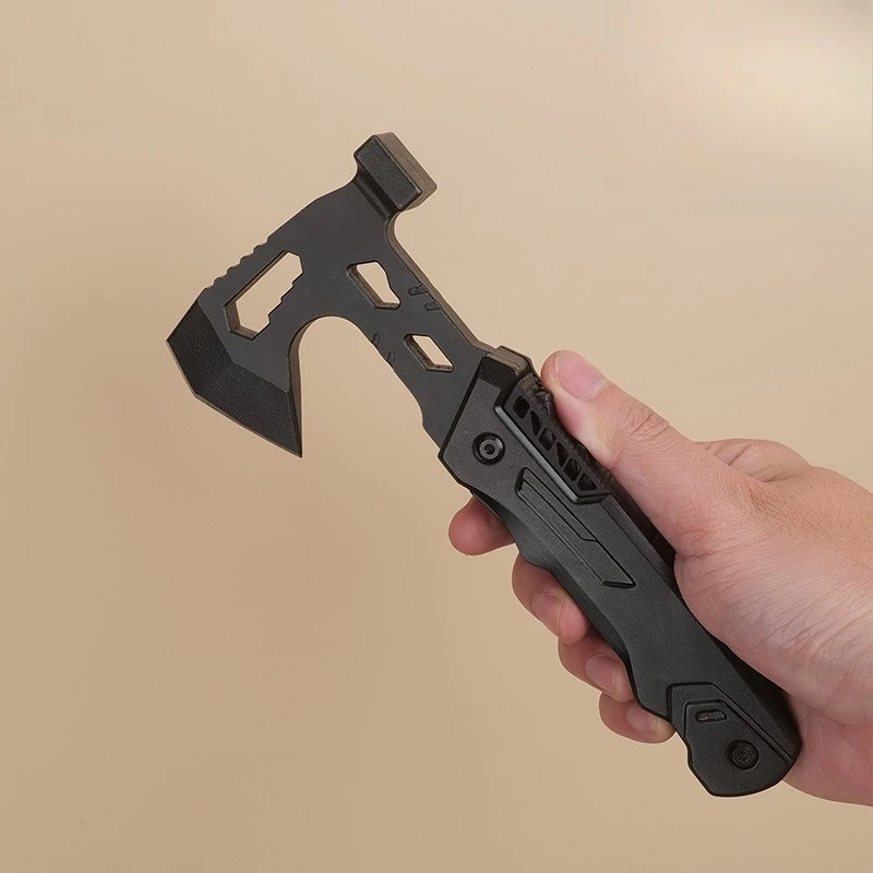 Outdoor Multifunctional Tool Combination Axe Hammer Folding Portable Portable Survival Hammer Head Survival Wrench EDC Knife view 3