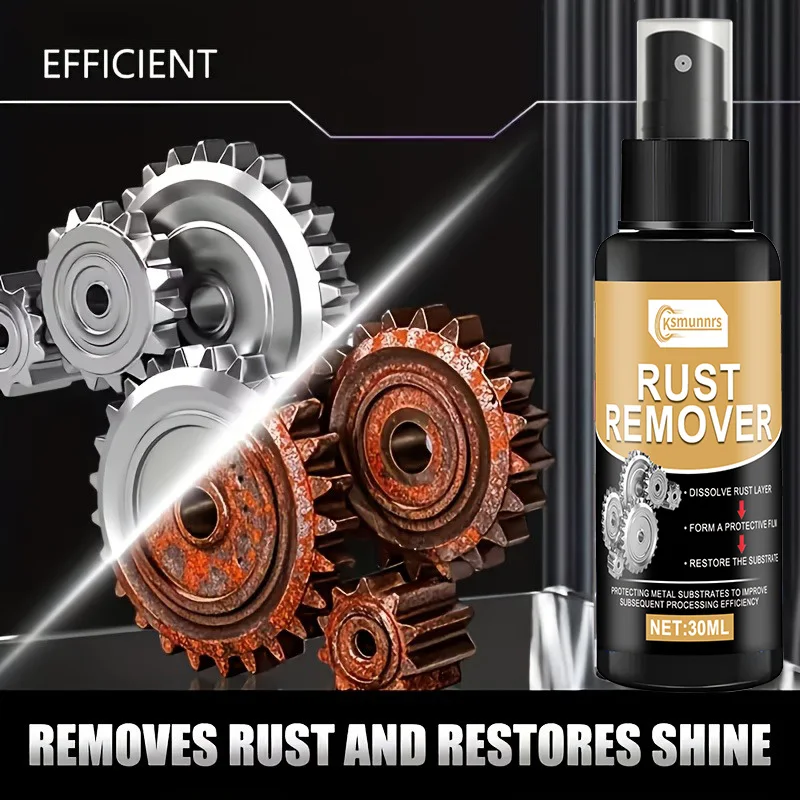 Heavy Metal Protection Spray - Rust Converter And Corrosion Treatment, Instant Rust-Resistant Coating for Car Rims, Locks, Screw