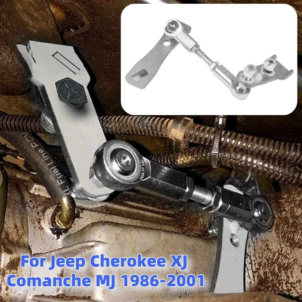 NEW Transfer Case Linkage Stainless Steel Kit For Jeep Cherokee XJ Comanche MJ 1986-2001 Car Accessories