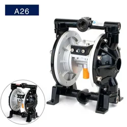 A15/A15B/A20/A26 Air Operated Diaphragm Pump Air Operated Paint Pump Aluminum Alloy Diaphragm Pump
