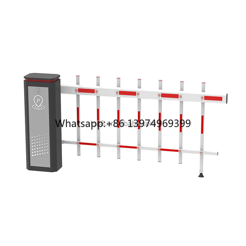 Retail Center License Plate Recognition System  Underground Parking Barrier with Fast Recognition Residential
