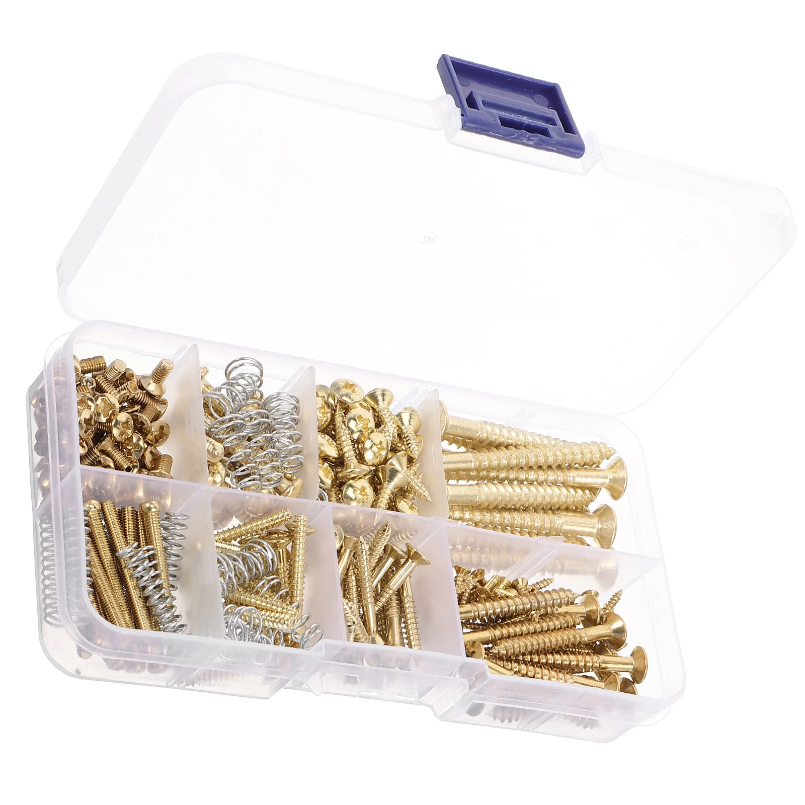 

1 set 1 Set Guitar Screw Kit 8 Types Stainless Steel Hardware For Pickup Bridge Tuner Mounting Replacement Parts Accessory Tools
