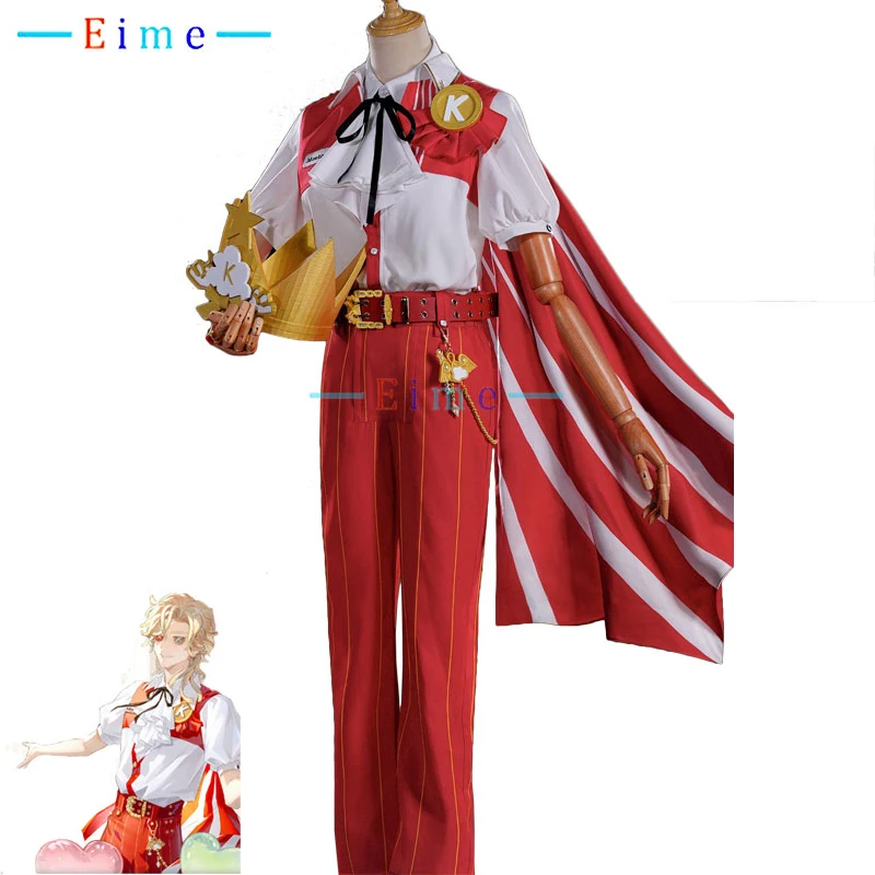 

Game Identity V Knights Richard Sterling Cosplay Costume Fancy Anime Clothing Party Suit Halloween Carnival Uniforms Custom Made