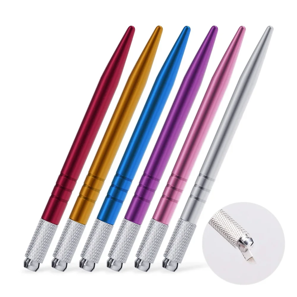 Microblading Tattoo Machine Tools Tattoo Permanent Tattoo Eyebrow Makeup Manual Pen Handle Eyelash Mini Manual Tools