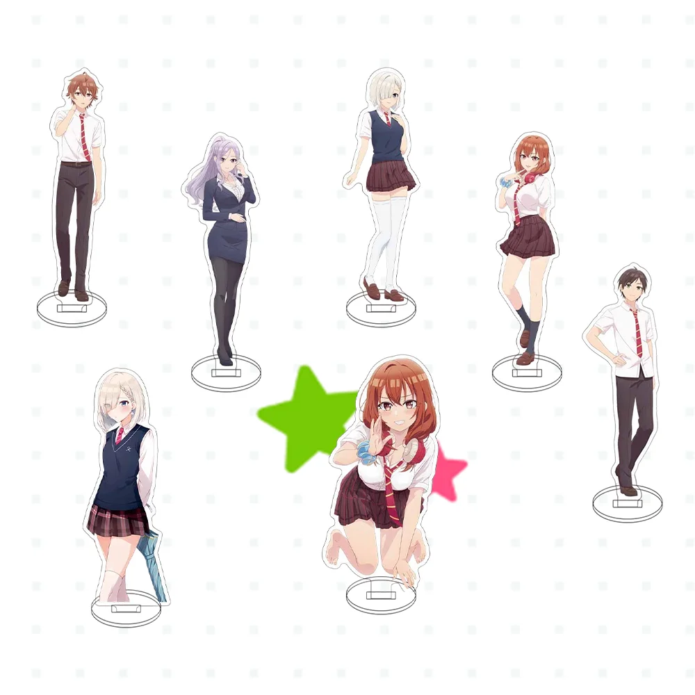 

Anime"My Friend's Little Sister Has It In for Me!"15cm Acrylic Stand Iroha Kohinata Cute Desktop decoration Holiday Gifts