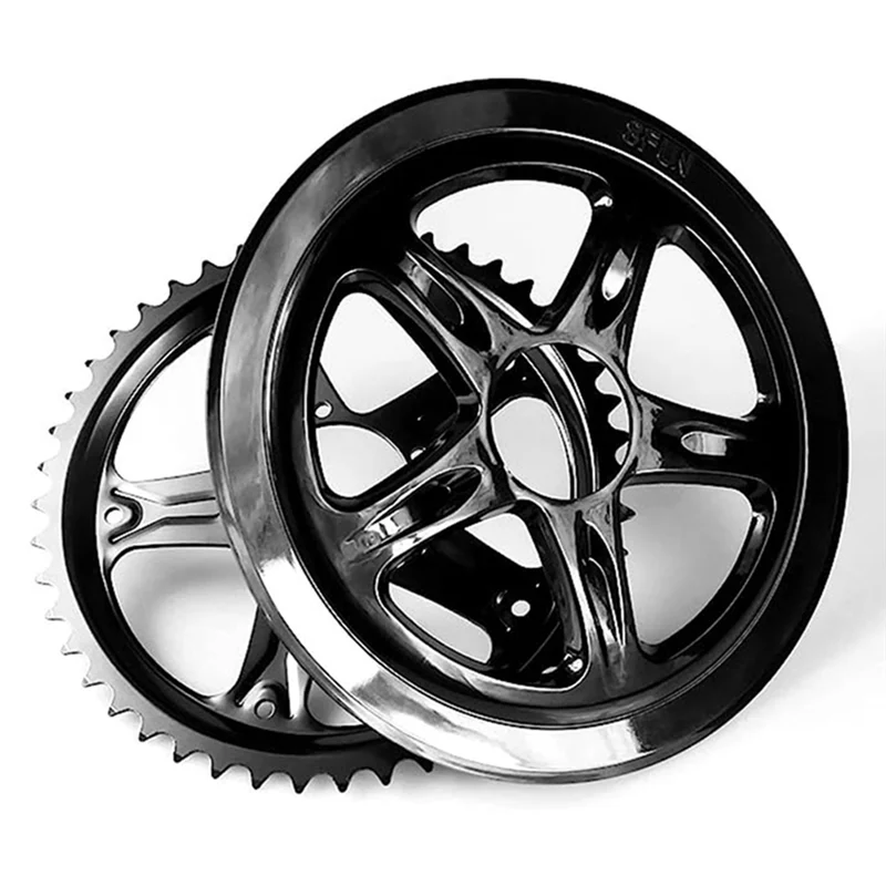 2525 + для электрического велосипеда BBS01 BBS02, сменная звездочка, защита велосипедной цепи для BBS01B BBS02B, винты зубчатого ремня