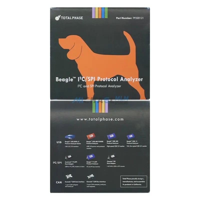 

Оригинальный общая фаза TP320121 анализатор протокола Beagle I2C/SPI
