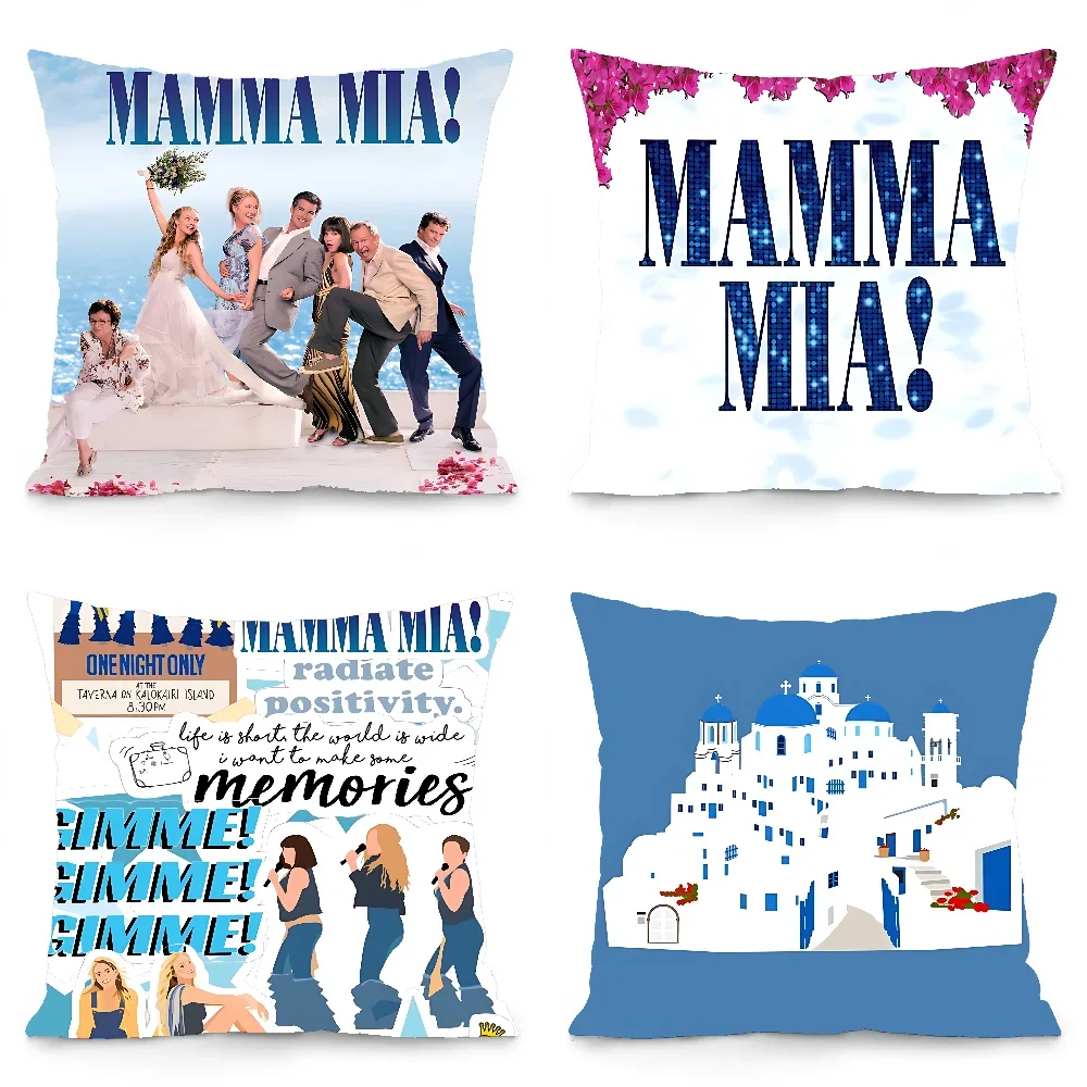 M-Mamma M-Mia Film Pillow Case Pillow Case Soft Cushion Cases for Farmhouse Sofa Decor Home Decorations and Protector