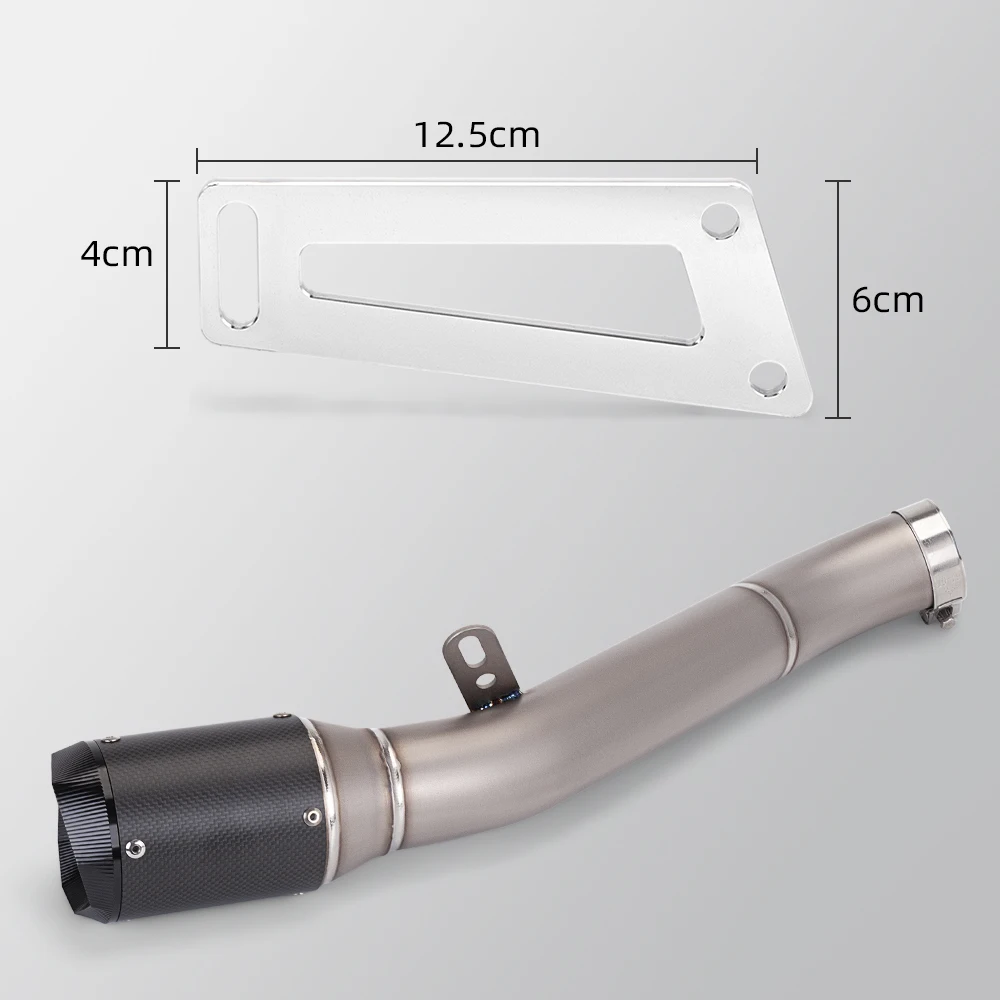 RSV4 Integrated titanium alloy tail High Performance pipe Motorcycle exhaust suitable fit for the RSV4