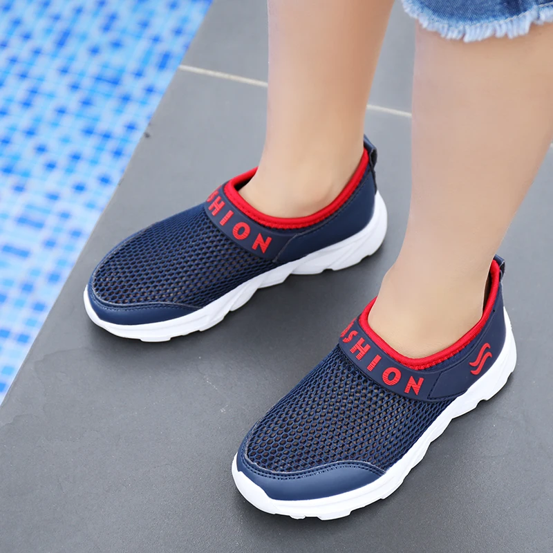 Summer Fashion Kids Running Shoes Boys Sneakers Tennis Girl Sports Shoes for Children Mesh Breathable Trainers Zapatillas 28-39