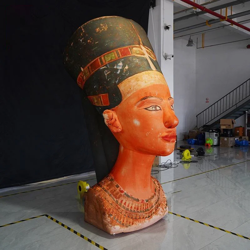 Pubblicità gonfiabile del design della mascotte della personalizzazione dei cartoni animati della figura del modello del personaggio egiziano