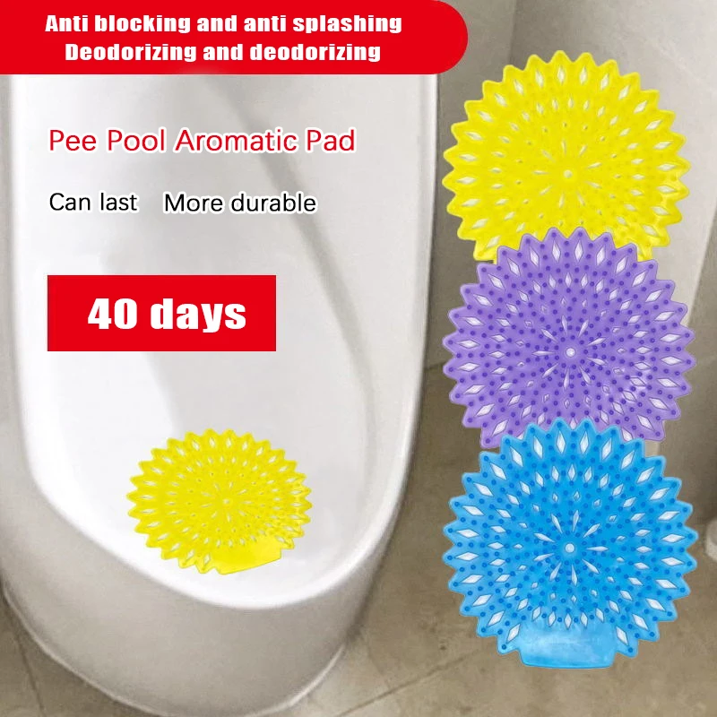 【Bucket Pad Urinal Screen Washroom Odor Eliminator Sanitary Smell Remover Restroom Deodorizer Toilet Fragrance】