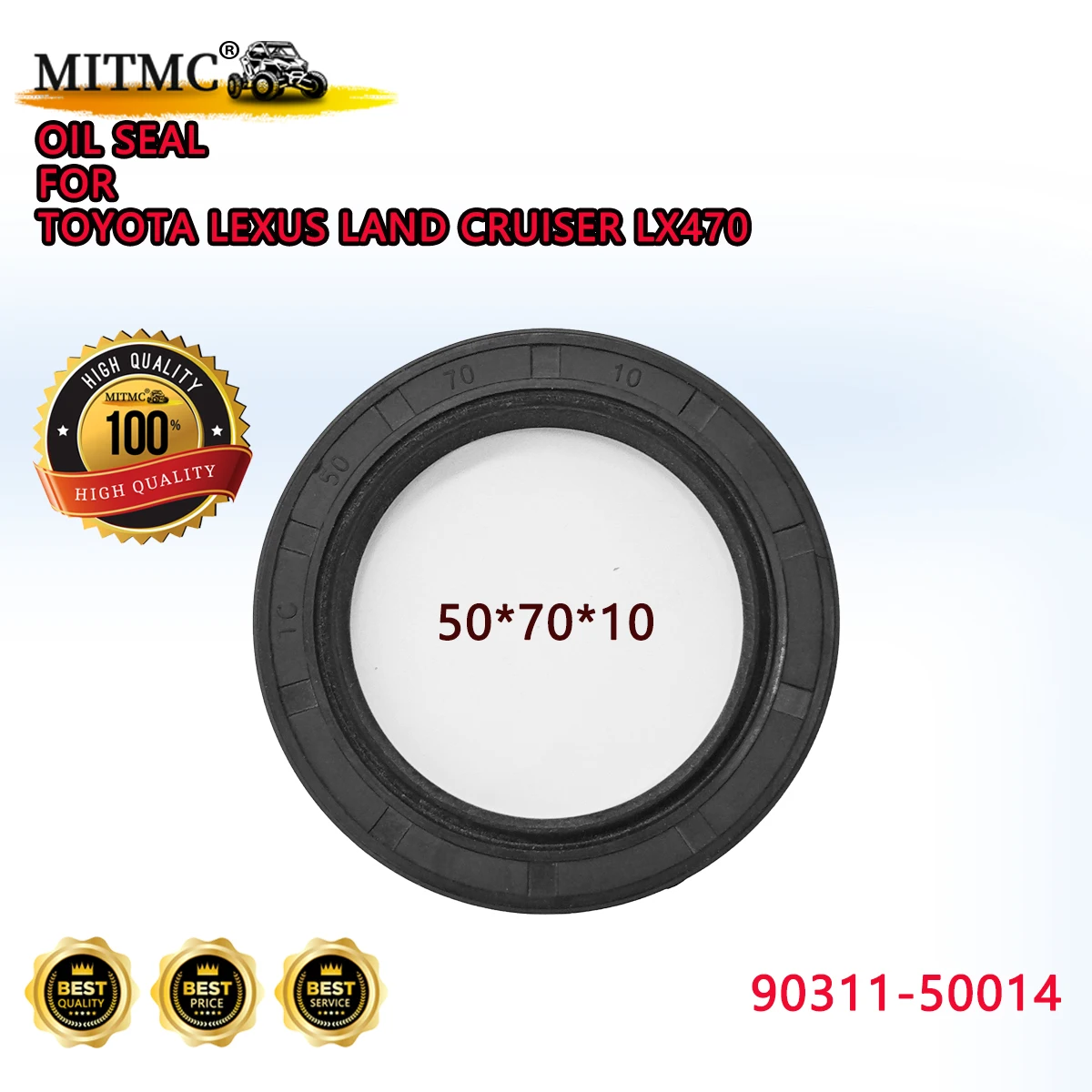 Oil Seal (50*70*10）For Toyota Lexus Land Cruiser Lx470 90311-50014