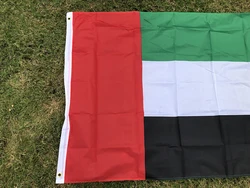 Bandera de los Emiratos Árabes Unidos para colgar, poliéster
