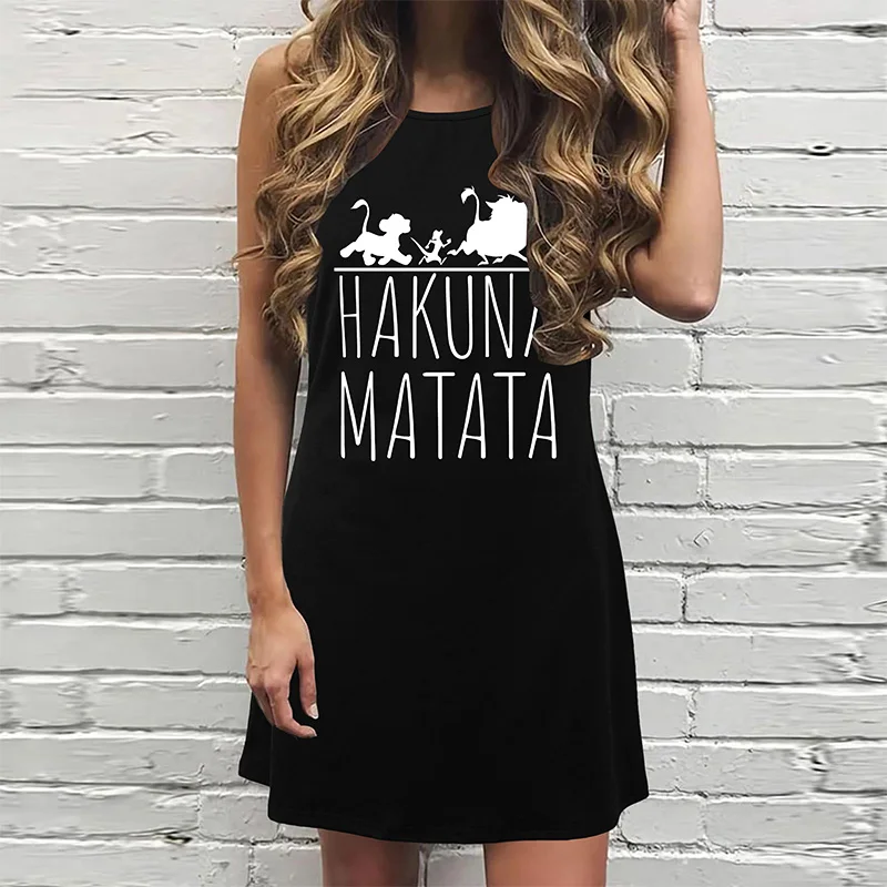 2024 New Women's Summer Casual Swinging T-shirt Dress Beach Print Loose T-shirt Short Dress Party Birthday Street Wear