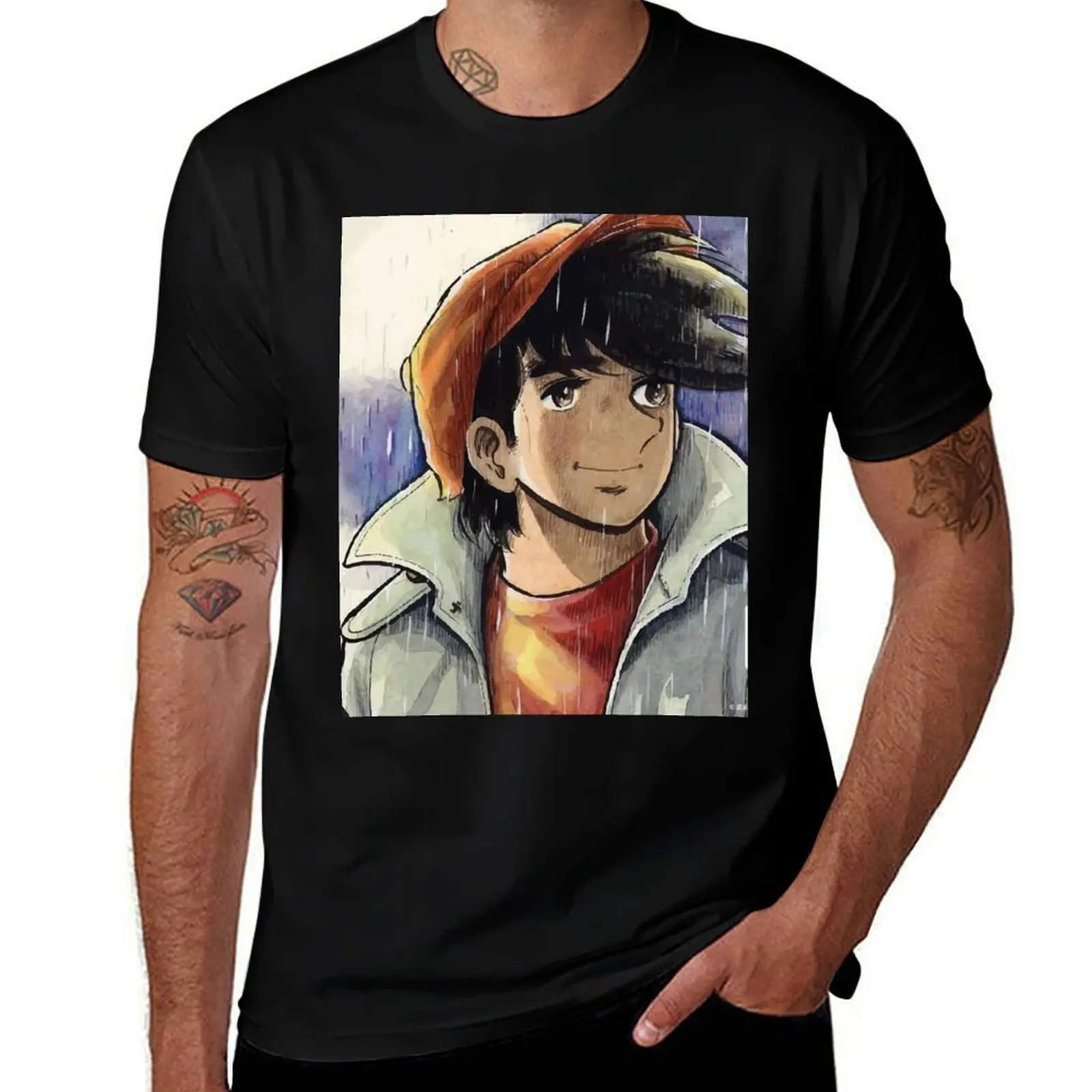

Joe Yabuki 02 T-Shirt Anti-Fade Casual Tee Shirt