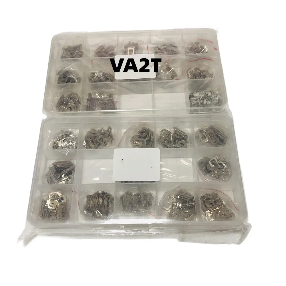 200Pcs/lot VA2T VA2 brass Car Lock Repair Accessories Car Lock Reed Lock Plate For Peugeot Citroen 12 types each 20pcs