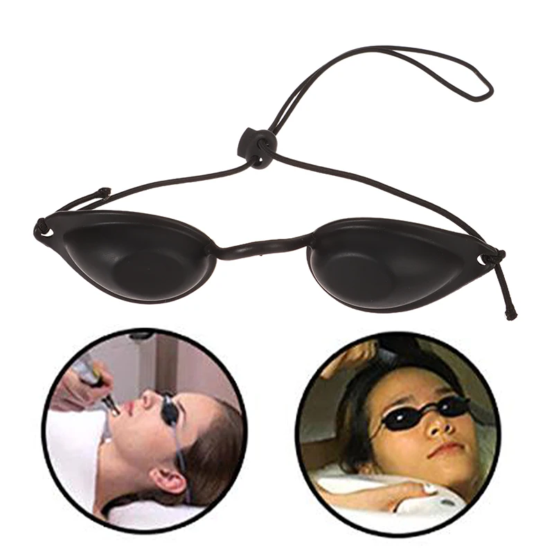 Beauty Instrument Protective Goggles For IPL Laser LED UV Lamp Treatment Eye Protection Sunbathing Eyewear Eyepatch With Box