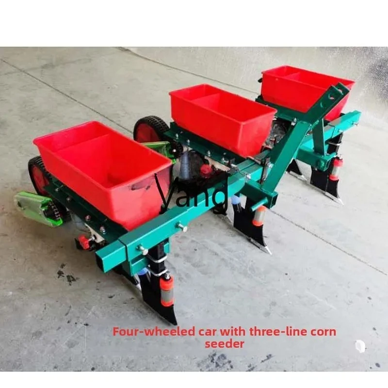 LMM  Handheld Tractor Corn Soybean Seeding and Fertilizing Integrated Machine Soybean Sorghum No-Till Machine
