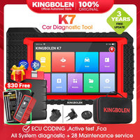 2025 KINGBOLEN K7 Bidirectional Full System Car Diagnostic Scanner ,ODO check ,ECU coding , 30+ Services