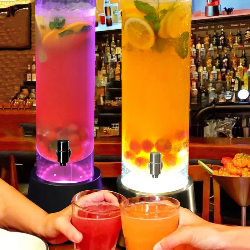 

Acrylic Beverage Dispenser Light Emitting Beer Dispenser Party Beverage Bar Light Emitting Diode Beer Dispenser