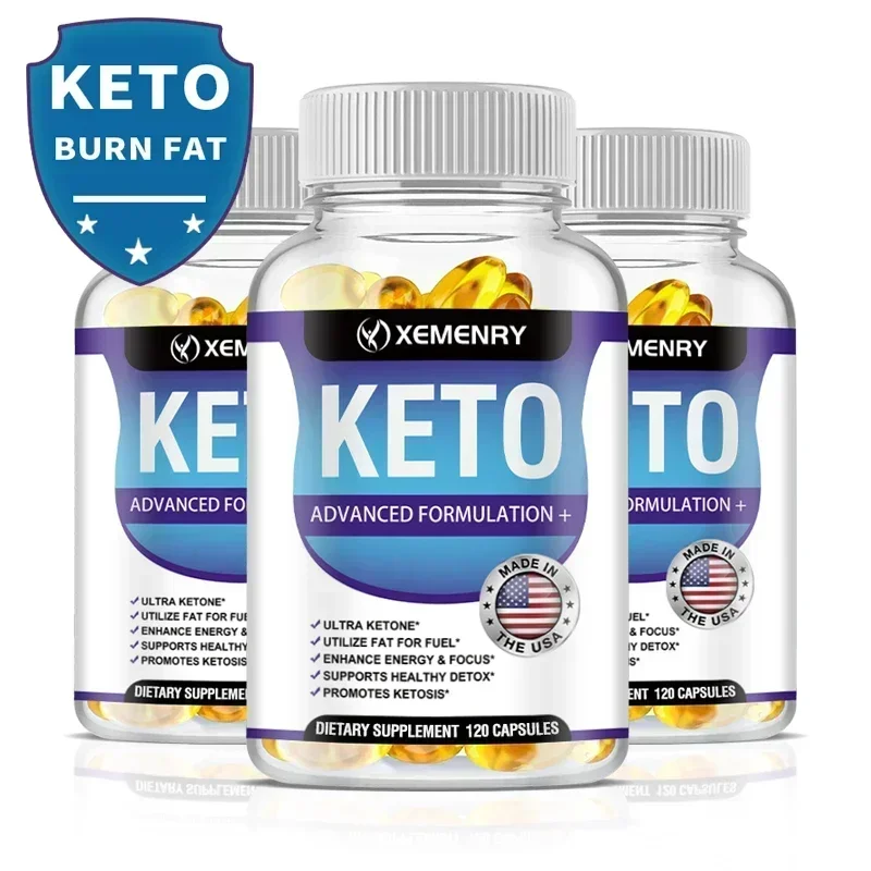 

Natural Keto Supplement - Boost Energy, Promote Metabolism, Healthy Weight Management, Improve Immunity