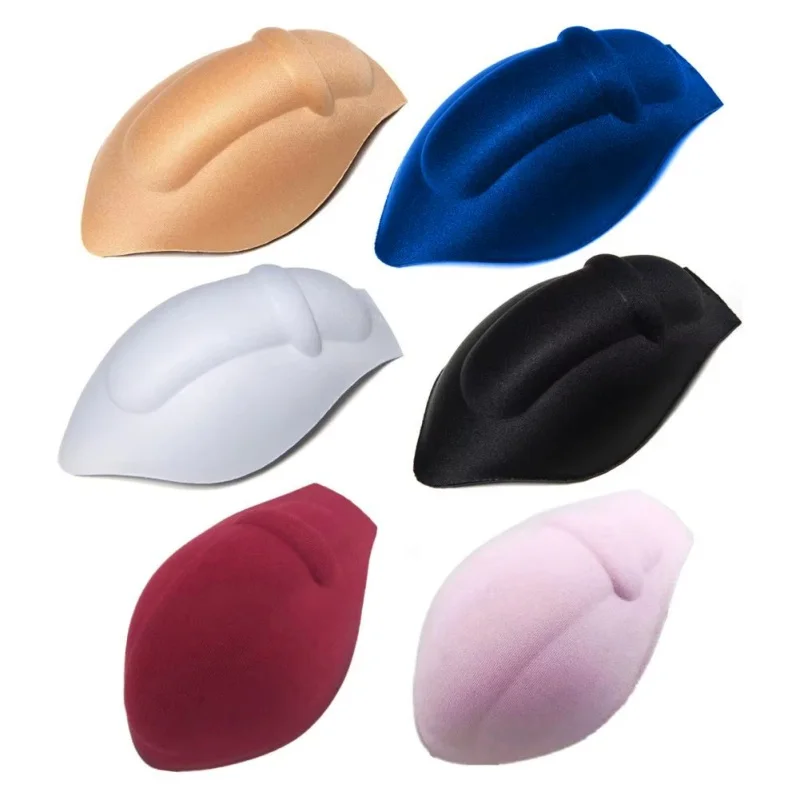1/6pcs Men's Enlarged Cup Underwear Swimwear Panty Inserts, Expanding Men's Cup Sponge Inserts, Suitable for Swim Trunks