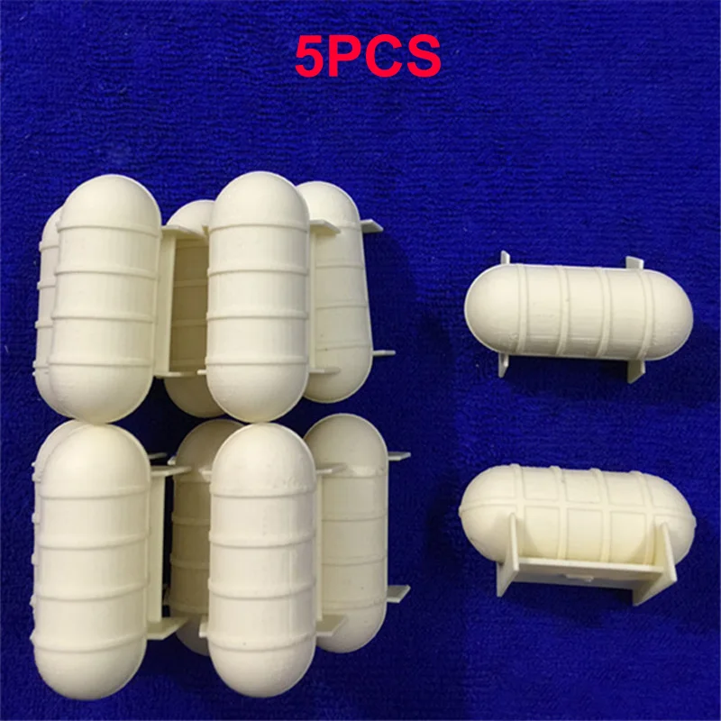 

5PCS Resin Solid Life Raft Model 50x25mm Miniature Liferaft Ornaments Assembly DIY Parts for Simulation Ship Boat Model