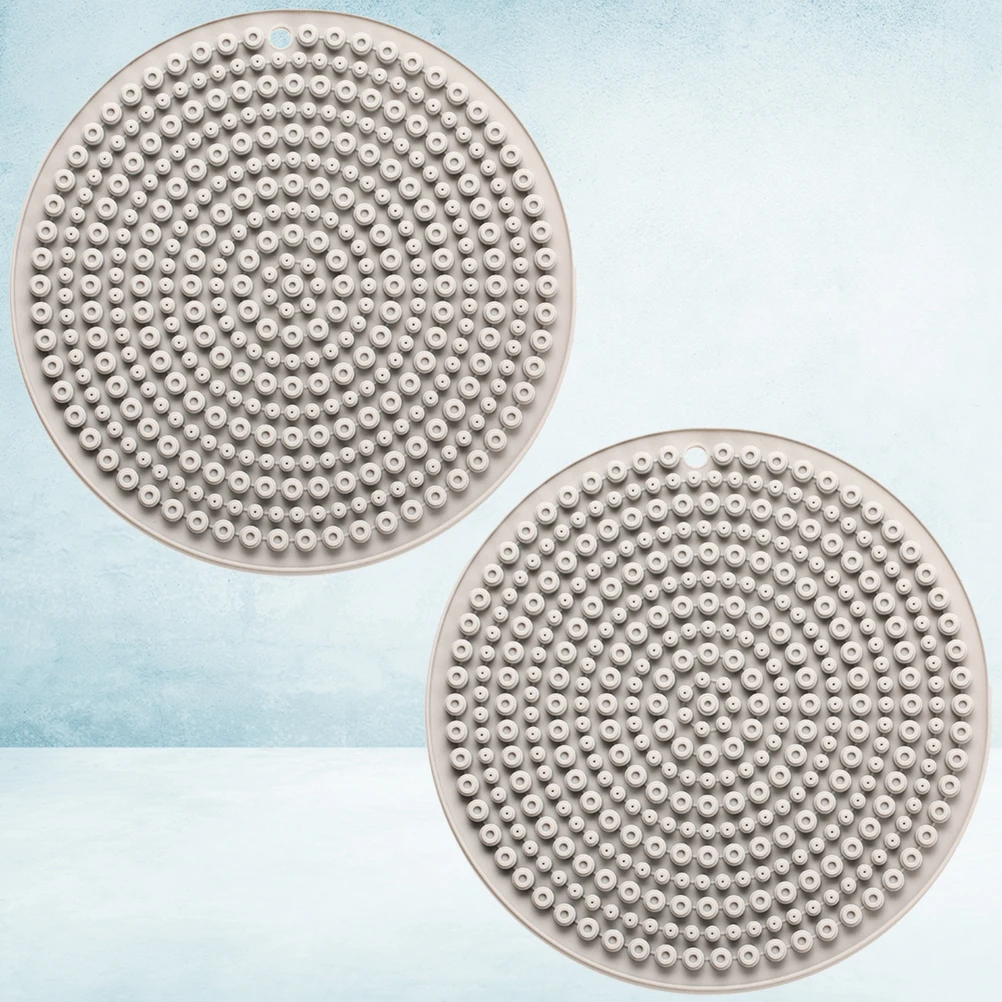 

2 PCS Craft Mat Insulation Pads Cushion Stand for Hot Pots Cooking Place Holder