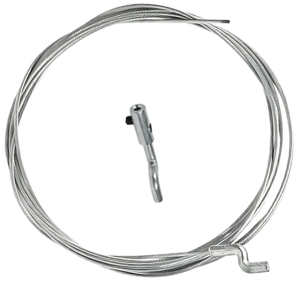 Adjustable Z Clamp For Cable Steel Wire Cable Silver Gas Cable Kit Adjustable Z Clamp Secure Pressure Screws End Cap Included