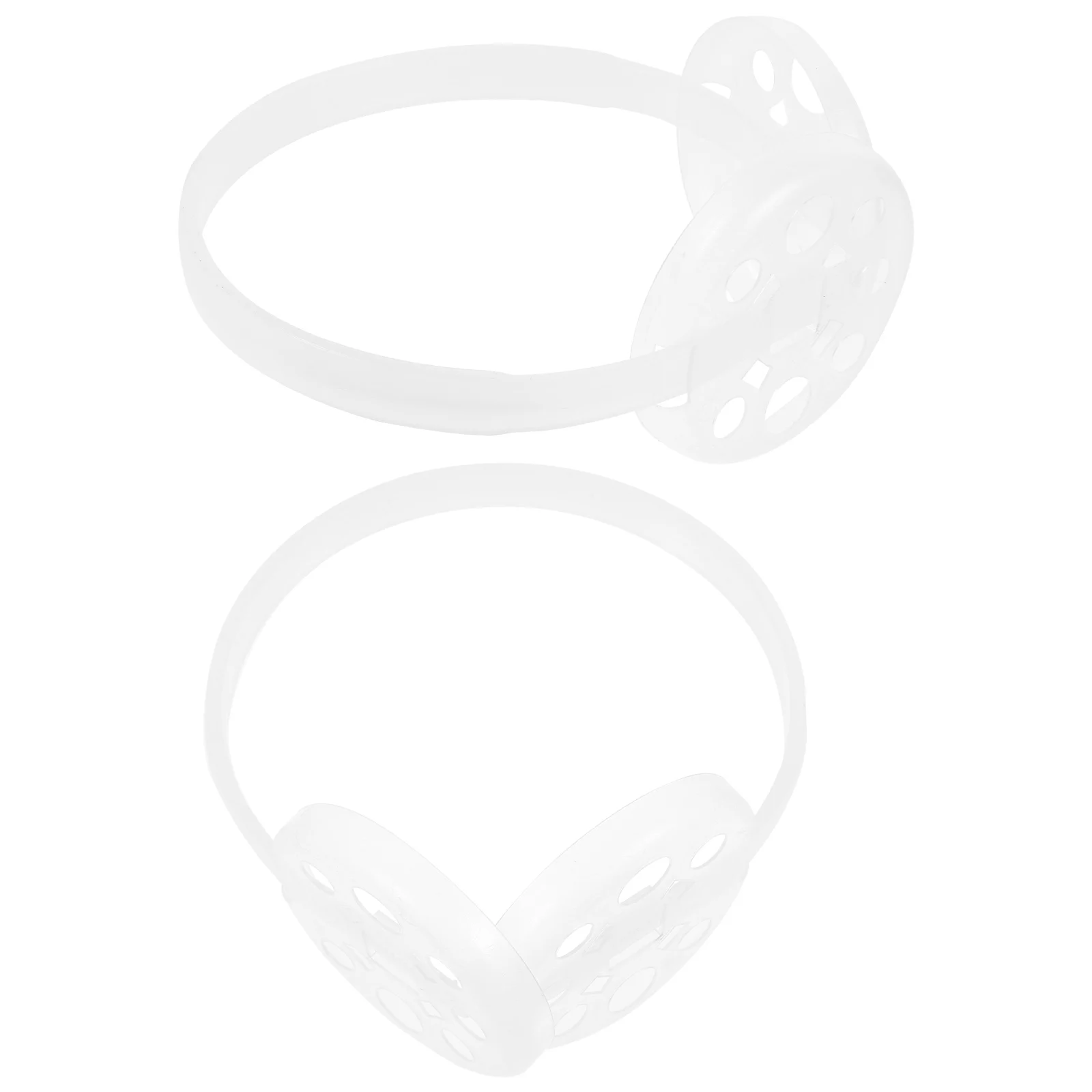 

2Pcs Plastic Earmuff Frame Holder for DIY Warm Winter Earmuff Making Frame Rack Sturdy Useful Craft Project Tool