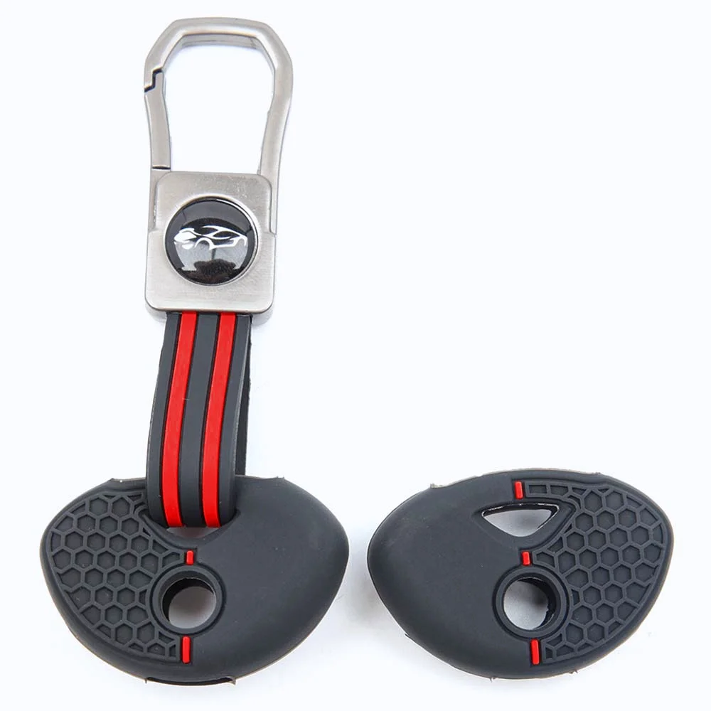 For BMW K1200R R1200RT K1300R S1000RR F650GS F800GS F800ST Soft Silicone Smart Key Protector Clasp Key Holder Precise Fit